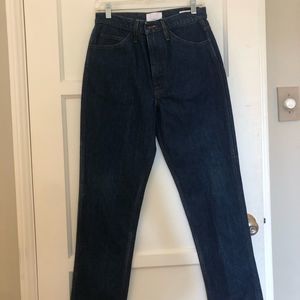 Frame ale Italian true straight vintage blue denim